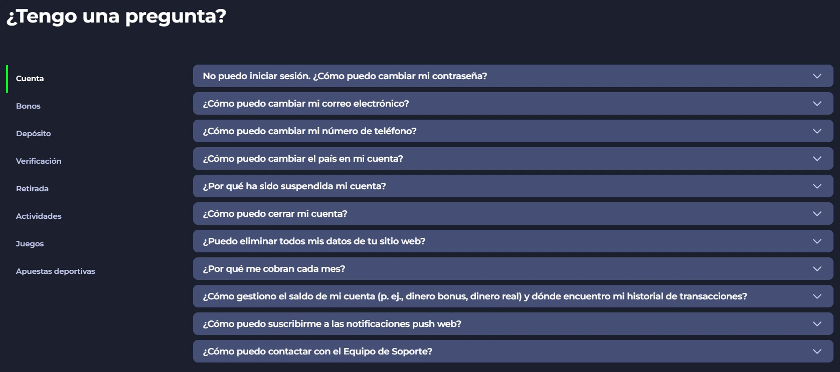 Fridayroll Casino servicio de atención al cliente
